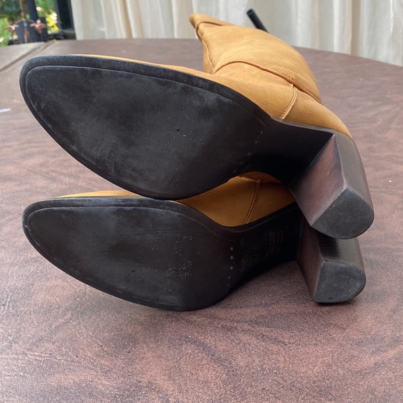 Ameldaa genuine leather knee high boots - Picture 4 of 7